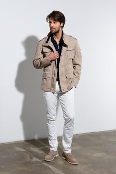 Bež jakna sa džepovima Tiffany Production