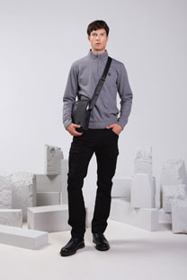 Tiffany Production Muška torba sa podesivim kaišem i spoljašnjim džepom