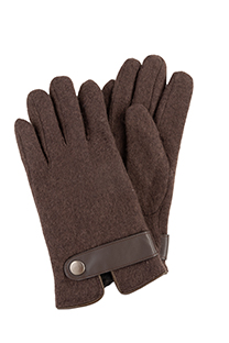 Tiffany Production Muške kombinovane rukavice sa ukrasnom trakom