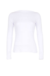 Majica dugih rukava sa čamac izrezom Tiffany Production