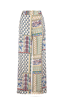 Ženske pantalone širokih nogavica u dezenu Tiffany Production
