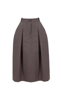 Tiffany Production Suknja sa faltama i džepovima