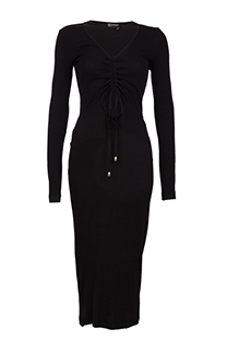 Tiffany Production Haljina dugih rukava sa prorezom