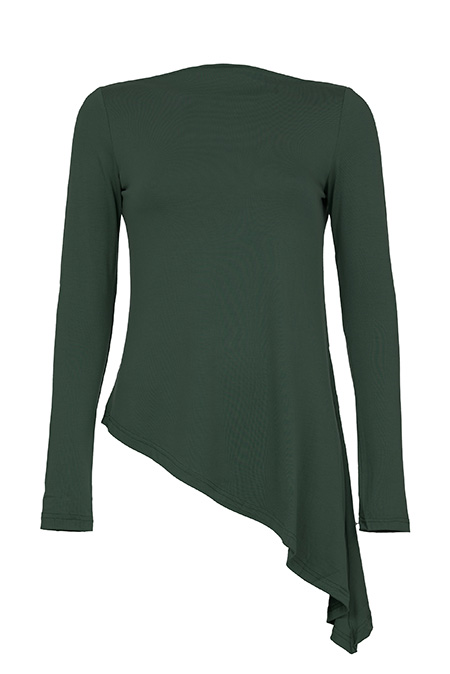 Tiffany Production Majica dugih rukava sa asimetričnom dužinom