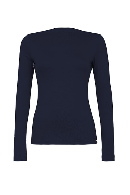 Tiffany Production Ženska majica dugih rukava sa čamac izrezom