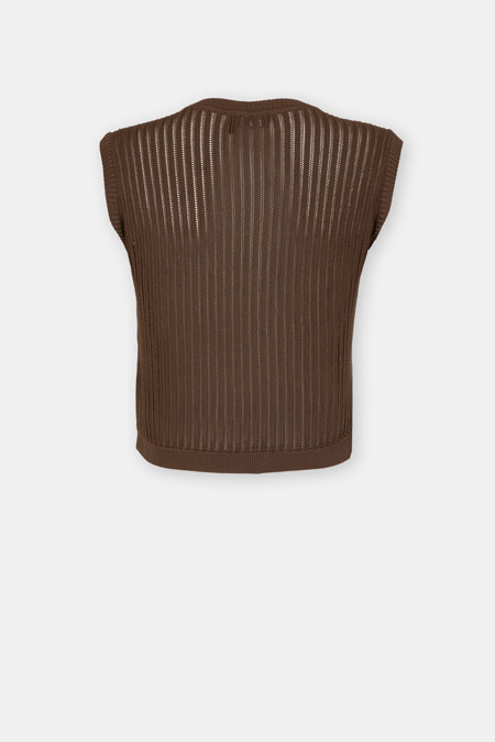 Pletena majica bez rukava Tiffany Production