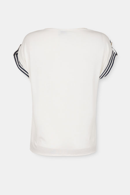 Prugasta majica opuštenog kroja Tiffany Production