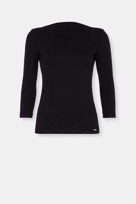 Majica od viskoze sa 3/4 rukavima Tiffany Production