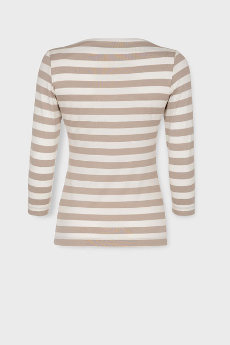 Prugasta majica od viskoze Tiffany Production