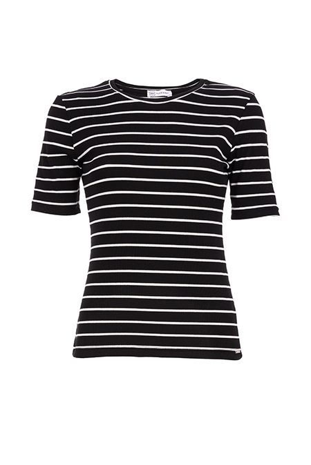 Bazna prugasta majica od 100% pamuka Tiffany Production