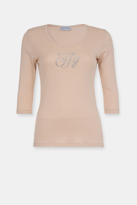 Bazna ženska majica 3/4 rukava od 100% pamuka Tiffany Production