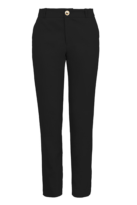 Ženske pantalone ravnog kroja sa džepovima Tiffany Production