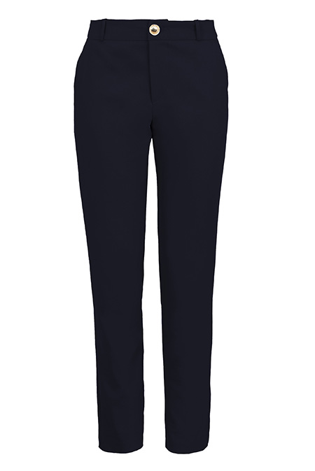 Ženske pantalone ravnog kroja sa džepovima Tiffany Production