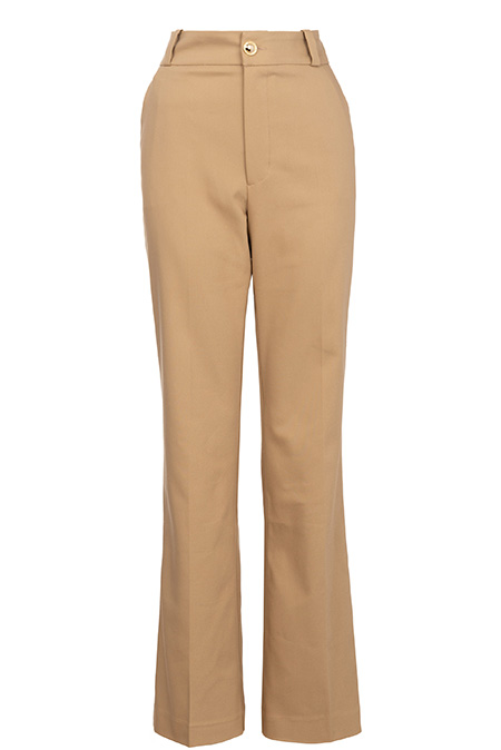 Ženske zvonaste pantalone visokog struka sa džepovima Tiffany Production