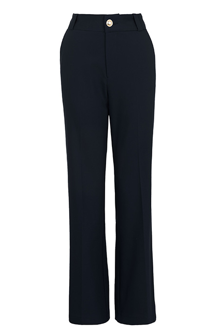 Ženske zvonaste pantalone visokog struka sa džepovima Tiffany Production