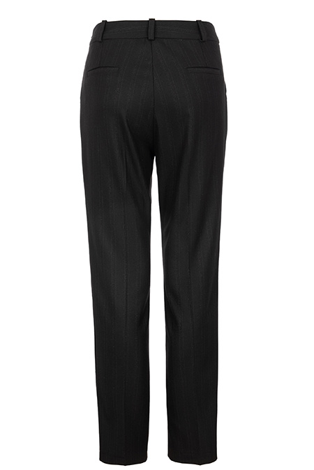 Ženske pantalone ravnog kroja sa sjajnim efektom Tiffany Production