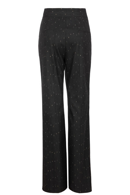 Ženske zvonaste pantalone sa svetlucavim nitima Tiffany Production