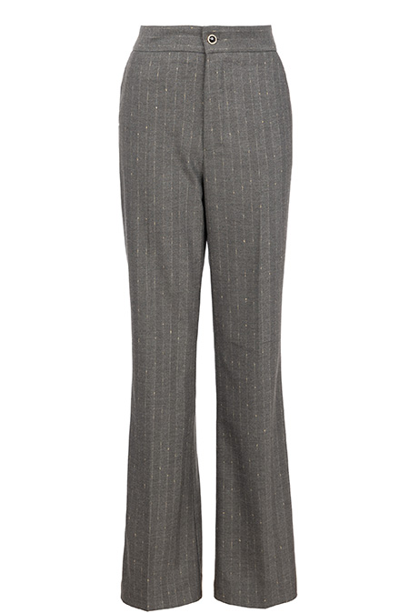 Ženske zvonaste pantalone sa svetlucavim nitima Tiffany Production