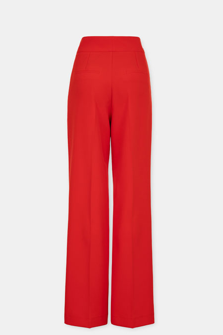 Pantalone visokog struka sa širokim nogavicama Tiffany Production