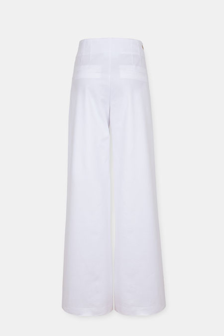 Pantalone visokog struka i širokih nogavica Tiffany Production