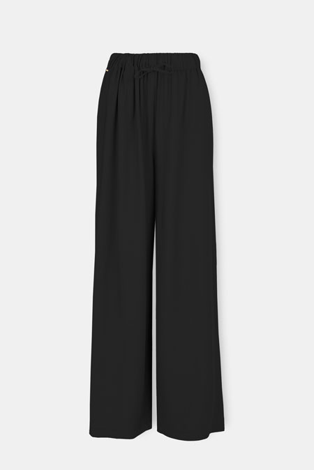 Tiffany Production Udobne lepršave pantalone sa elastičnim pojasom