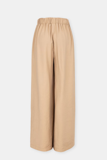 Udobne lepršave pantalone sa elastičnim pojasom Tiffany Production
