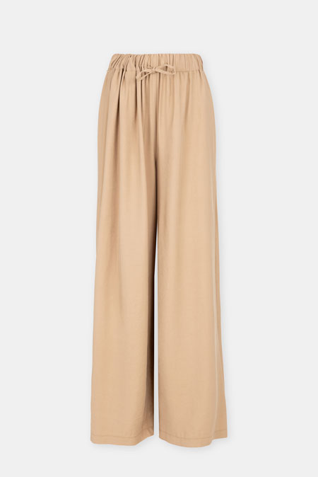Udobne lepršave pantalone sa elastičnim pojasom Tiffany Production