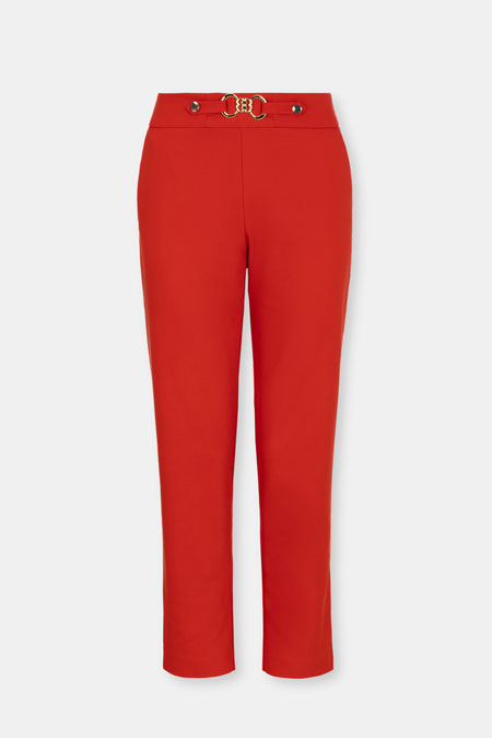 Tiffany Production Pantalone sa dekorativnim detaljem