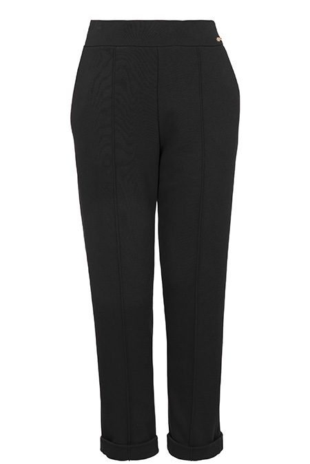 Ženska trenerka ravnog kroja sa elastičnim strukom Tiffany Production