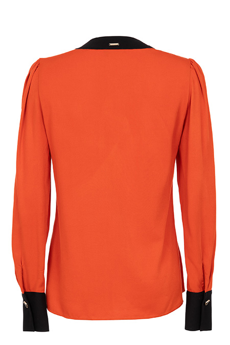 Ženska bluza od 100% viskoze sa V izrezom Tiffany Production