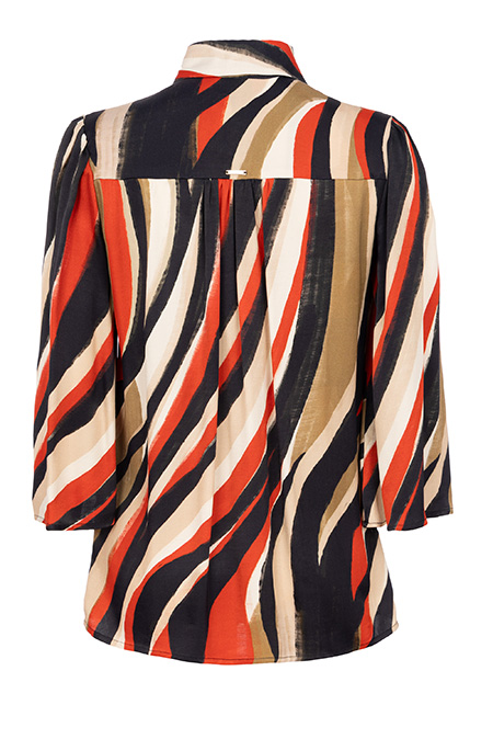 Bluza sa dezenom i skrivenim kopčanjem Tiffany Production