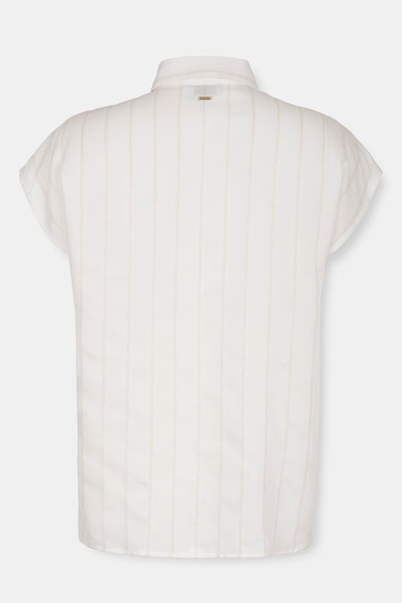 Bluza sa kragnom i diskretnom teksturom Tiffany Production