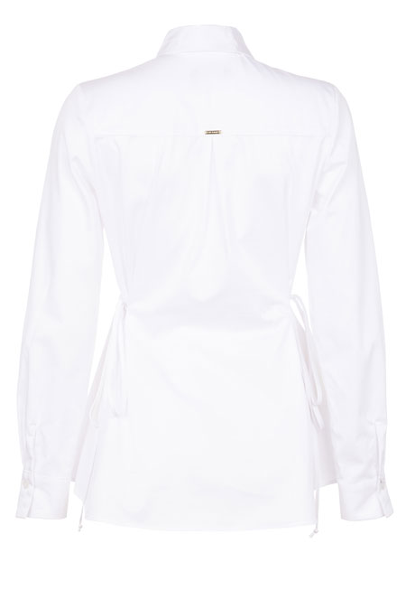 Ženska košulja dugih rukava sa vezicama za isticanje struka Tiffany Production