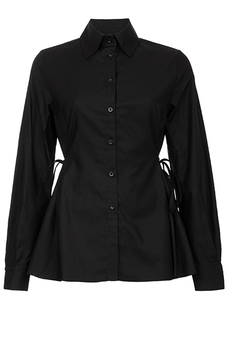 Ženska košulja dugih rukava sa vezicama za isticanje struka Tiffany Production