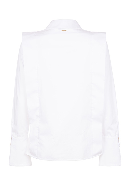 Košulja sa asimetričnim detaljem i dugmadima Tiffany Production