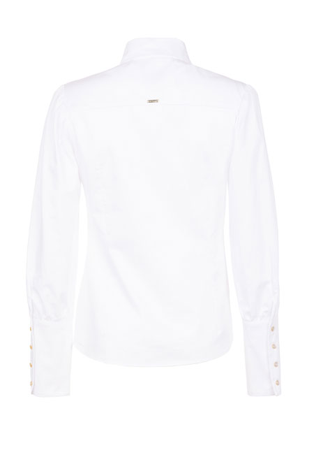 Ženska košulja sa skrivenim dugmićima i brošem Tiffany Production