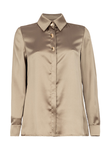 Ženska košulja dugih rukava sa ukrasnim dugmićima Tiffany Production