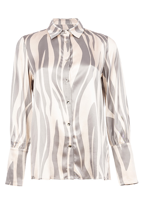 Tiffany Production Ženska košulja u dezenu sa zvonastim rukavima