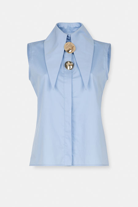 Košulja bez rukava sa naglašenom kragnom Tiffany Production