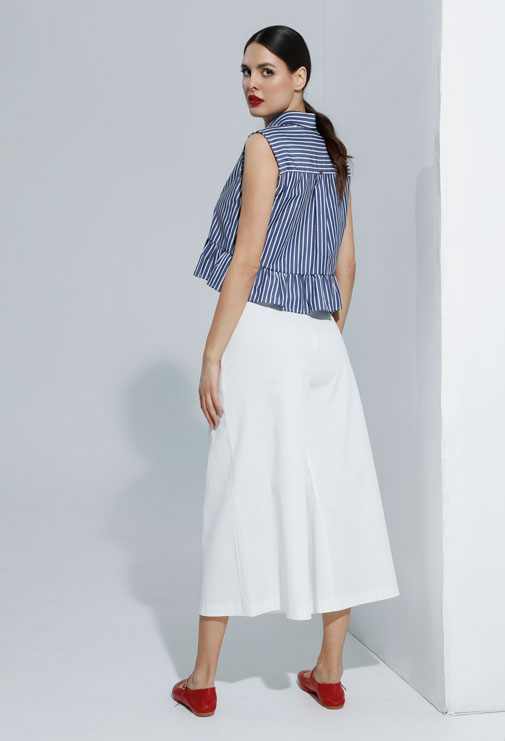 Prugasta košulja bez rukava Tiffany Production