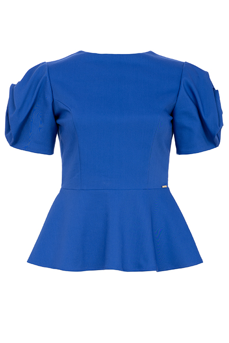 Top kratkih rukava sa peplumom  Tiffany Production