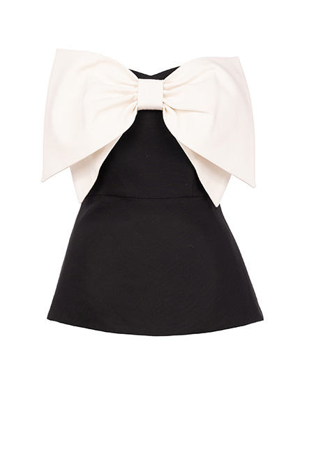 Top sa ukrasnom mašnom i kopčanjem pozadi Tiffany Production