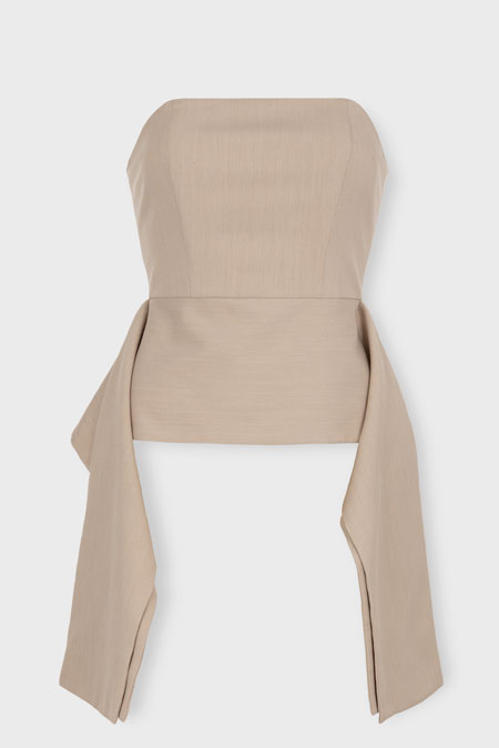 Elegantni top sa lame prugama Tiffany Production