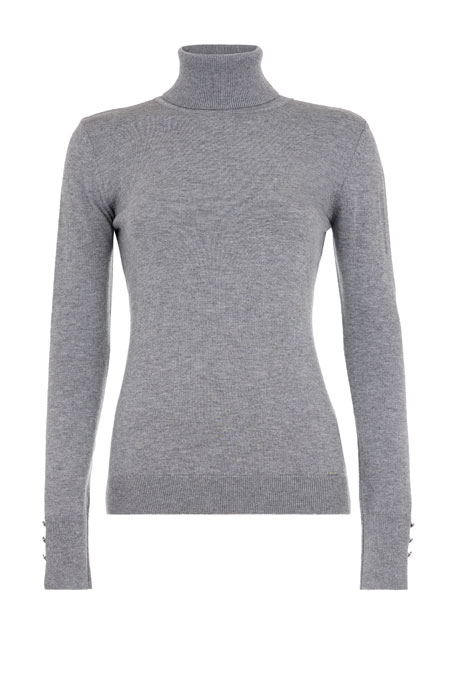 Tiffany Production Ženski džemper dugih rukava sa rolka kragnom