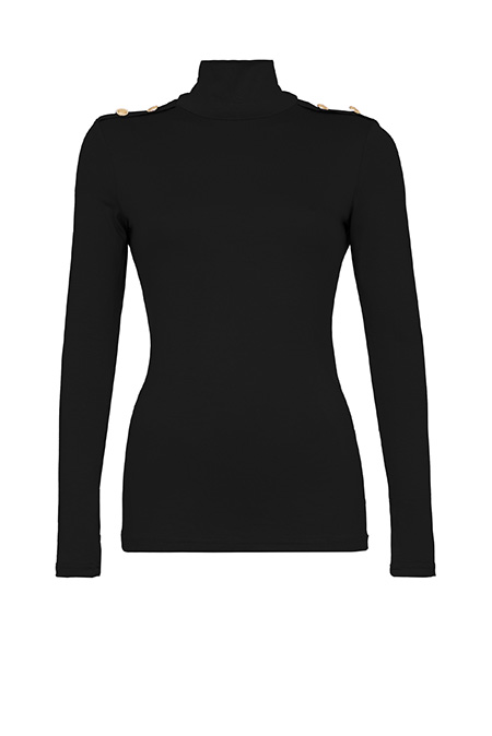 Ženska rolka sa ukrasnim dugmićima na ramenima Tiffany Production