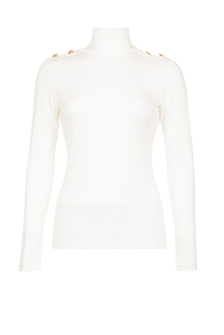 Ženska rolka sa ukrasnim dugmićima na ramenima Tiffany Production