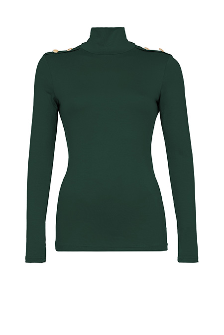 Ženska rolka sa ukrasnim dugmićima na ramenima Tiffany Production