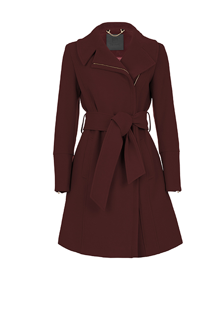 Ženski kaput na preklop sa rajsferšlus kopčanjem Tiffany Production