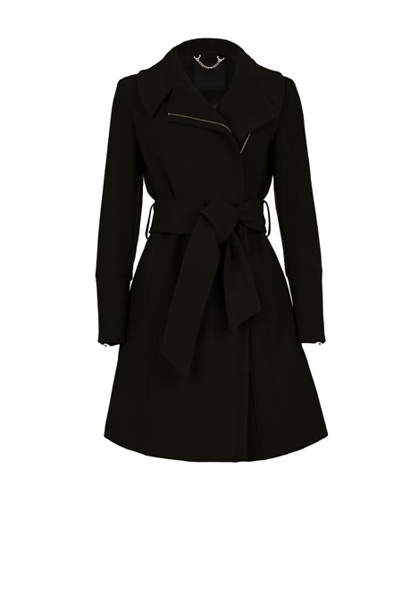 Ženski kaput na preklop sa rajsferšlus kopčanjem Tiffany Production