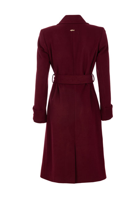 Elegantni kaput sa kaišem i zlatnom kopčom Tiffany Production